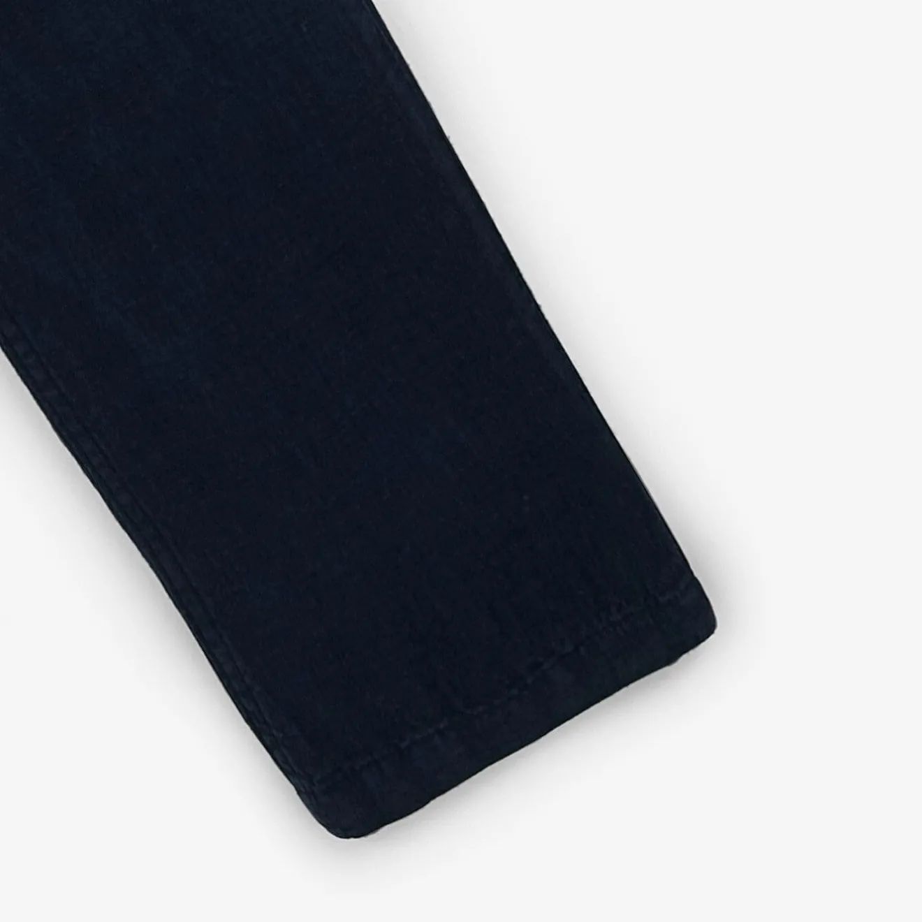 Pantalons>SERGE BLANCO 738 Dark Blue Linen Pants ACIER