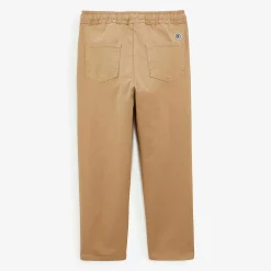 Pantalons>SERGE BLANCO 734 Junior Chino with elasticated waist in beige dark navy