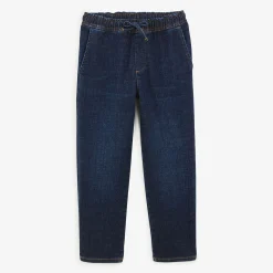 Pantalons>SERGE BLANCO 734 Junior chinos in raw blue denim BEIGE