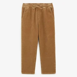 Vêtements>SERGE BLANCO 734 Junior velvet chinos with beige elasticated waist BORDEAUX