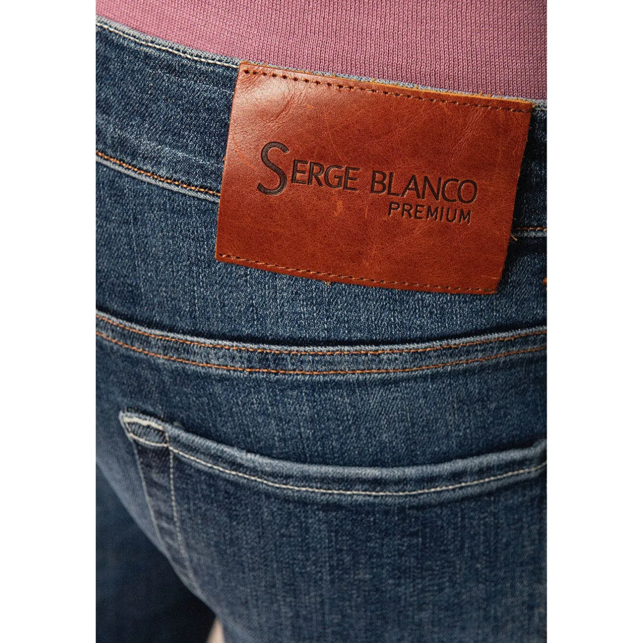 Pantalons>SERGE BLANCO 325 Power Twist Pants CARMIN