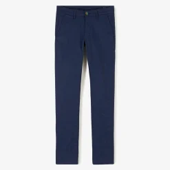 Pantalons>SERGE BLANCO 702 straight cut navy blue chinos MARINE