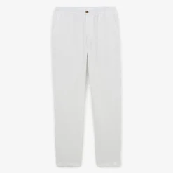 Pantalons>SERGE BLANCO 738 white linen pants BEIGE