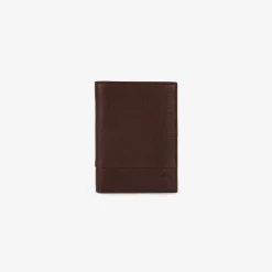 Maroquinerie>SERGE BLANCO Anchorage Chocolate Tri-Fold Wallet MARINE