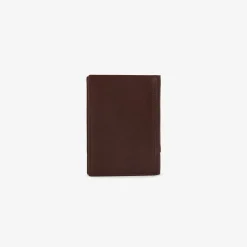 Maroquinerie>SERGE BLANCO Anchorage Chocolate Tri-Fold Wallet MARINE