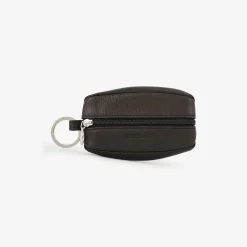 Maroquinerie>SERGE BLANCO ANCHORAGE small black purse CHOCOLAT