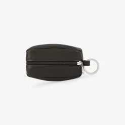 Maroquinerie>SERGE BLANCO ANCHORAGE small black purse CHOCOLAT