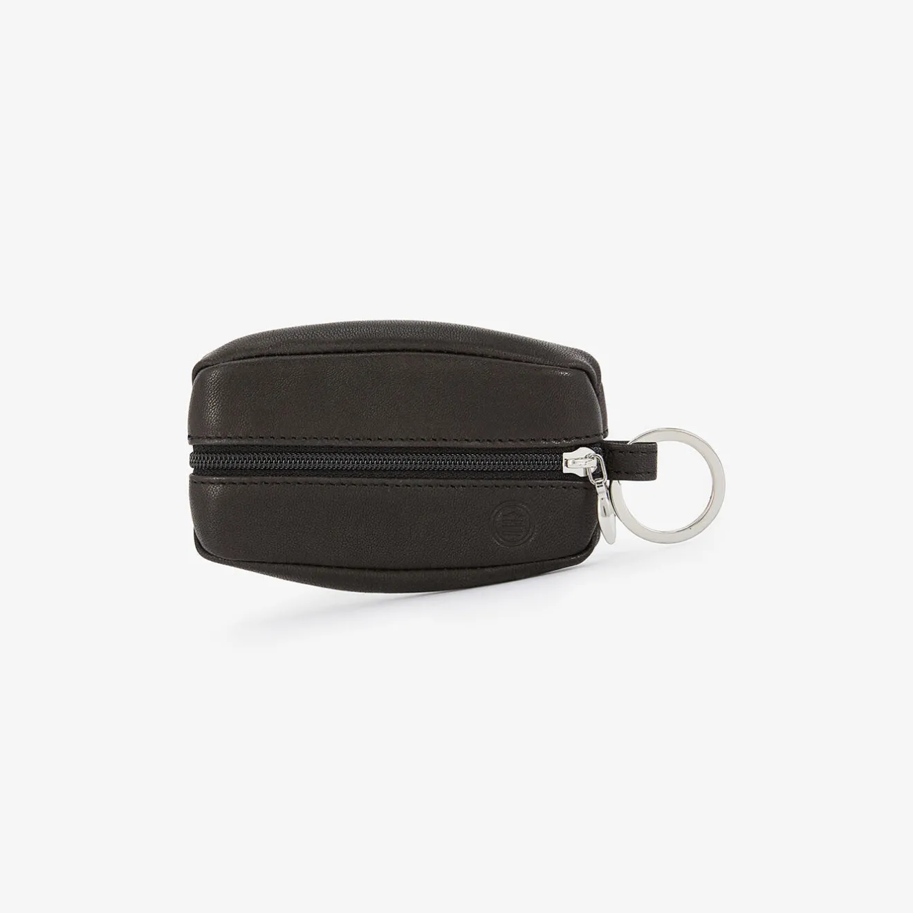 Maroquinerie>SERGE BLANCO ANCHORAGE small black purse CHOCOLAT
