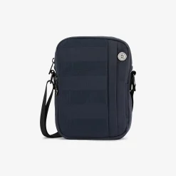 Basik|Sacoches>SERGE BLANCO BASIK navy blue double bag NOIR
