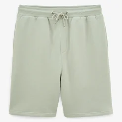 Ligne Play|Shorts & Bermudas>SERGE BLANCO Basile shorts in pearl gray fleece BLANC OPTIQUE