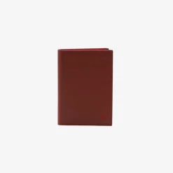 Maroquinerie>SERGE BLANCO Bb Leather Passport Holder Card Holder VERT