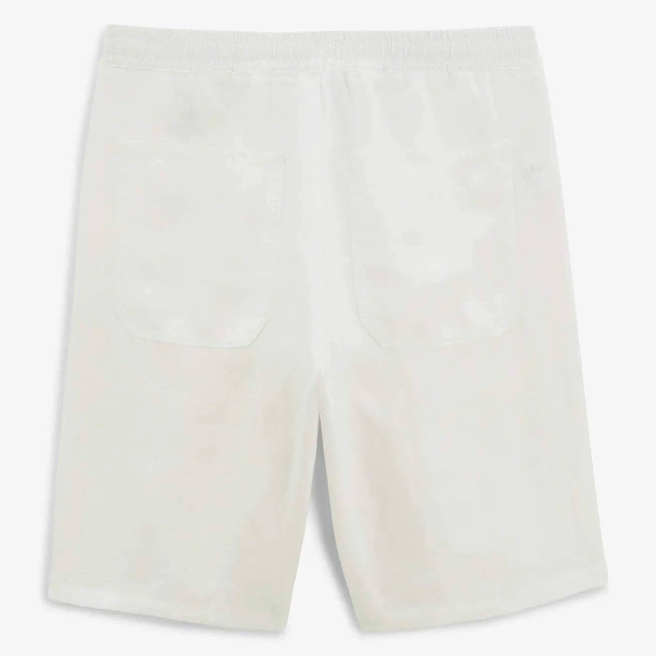 Shorts & Bermudas>SERGE BLANCO Bermuda 243 in white linen TECK