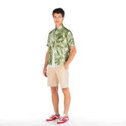 Shorts & Bermudas>SERGE BLANCO Bermuda comfort fit putty DENIM
