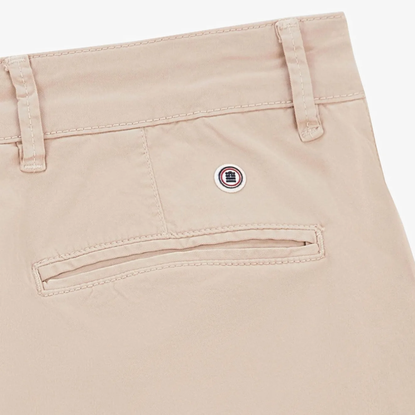 Shorts & Bermudas>SERGE BLANCO Bermuda comfort fit putty DENIM