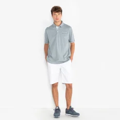 Shorts & Bermudas>SERGE BLANCO Bermuda rugby 201 comfort elasticated waist white CIEL