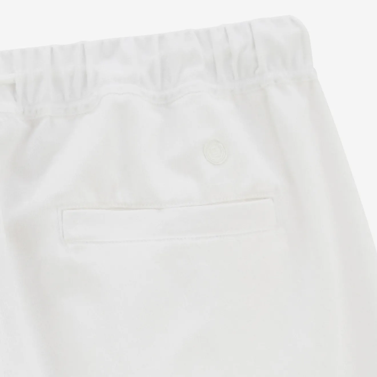 Shorts & Bermudas>SERGE BLANCO Bermuda rugby 201 comfort elasticated waist white CIEL