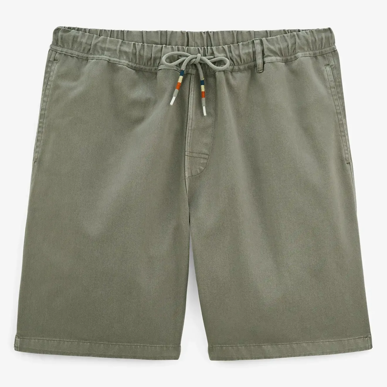 Shorts & Bermudas|Le Sportif>SERGE BLANCO Bermuda rugby 201 elasticated comfort teak green BLUE