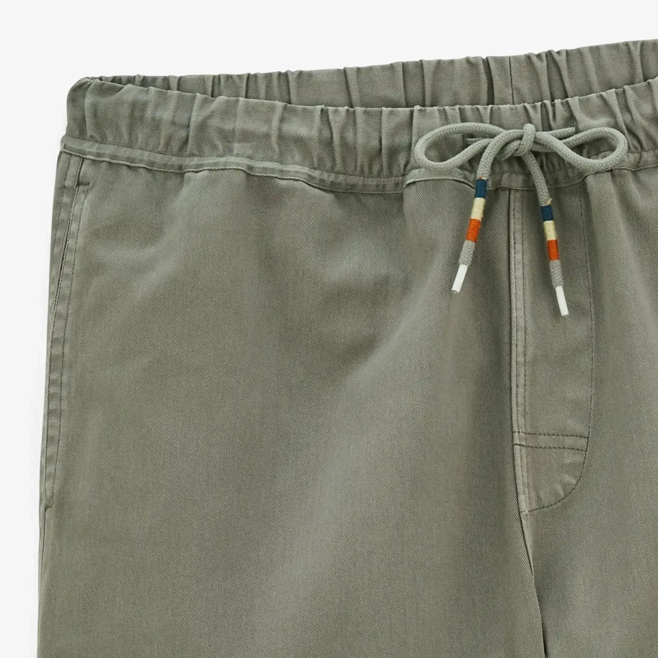 Shorts & Bermudas|Le Sportif>SERGE BLANCO Bermuda rugby 201 elasticated comfort teak green BLUE