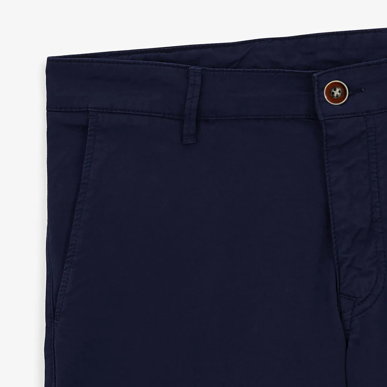Shorts & Bermudas|Tel Père, Tel Fils>SERGE BLANCO Bermuda shorts 200 plain stretch dark navy ROUGE