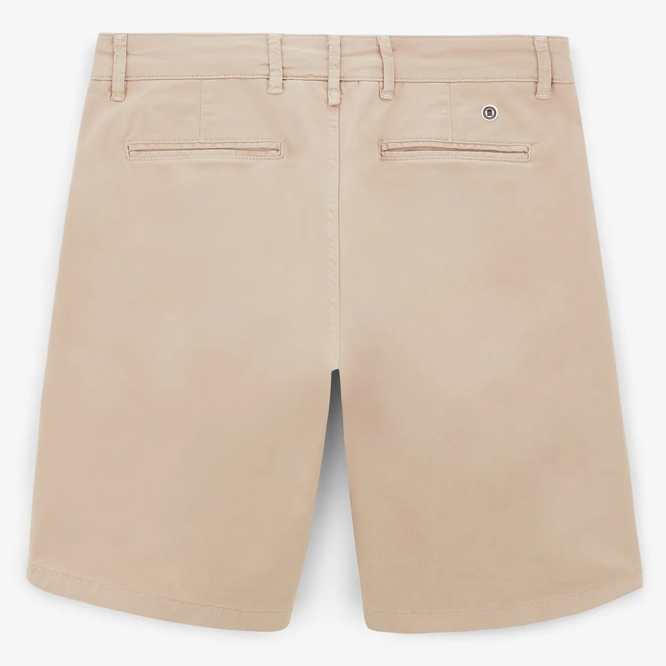 Shorts & Bermudas|Tel Père, Tel Fils>SERGE BLANCO Bermuda shorts 200 plain stretch mastic beige TECK