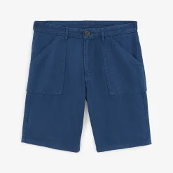 Shorts & Bermudas>SERGE BLANCO Bermuda worker indigo MASTIC