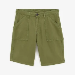 Shorts & Bermudas>SERGE BLANCO Bermuda worker olive MILITAIRE