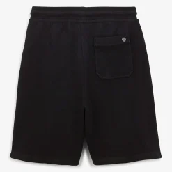 Shorts & Bermudas>SERGE BLANCO Black fleece shorts ANTHRACITE