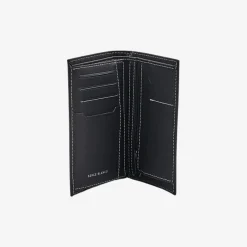 Maroquinerie>SERGE BLANCO Black Illinois Wallet MARINE