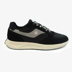 Collection Martin>SERGE BLANCO Black Martin Sneaker BLANC