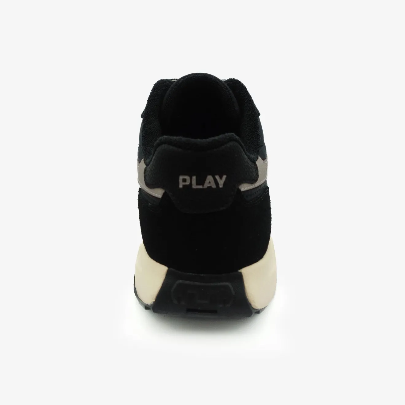 Collection Martin>SERGE BLANCO Black Martin Sneaker BLANC