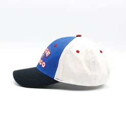 Casquettes Et Bobs>SERGE BLANCO Blue and white cap GRIS SOURIS