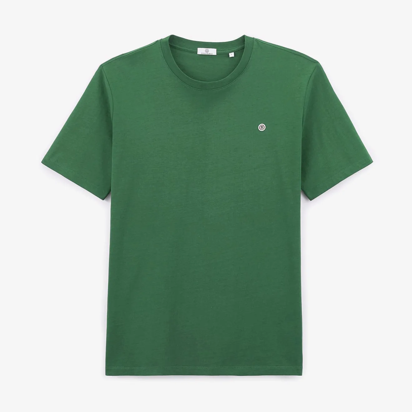 T-shirts|Tel Père, Tel Fils>SERGE BLANCO Boys' Round Neck T-shirt Théo Mint Green | BLEU