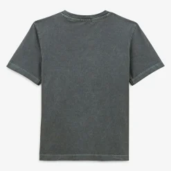 T-shirts|Tel Père, Tel Fils>SERGE BLANCO Boy's Round Neck T-shirt Tim Anthracite Grey | TECK