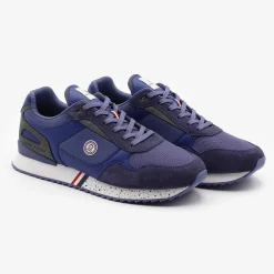 Sneakers>SERGE BLANCO Chamonix indigo blue sneaker CIEL