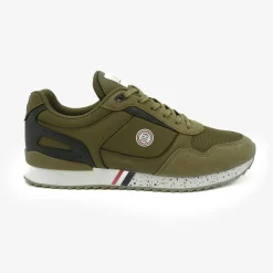 Collection Chamonix>SERGE BLANCO Chamonix teak green sneaker NUAGE