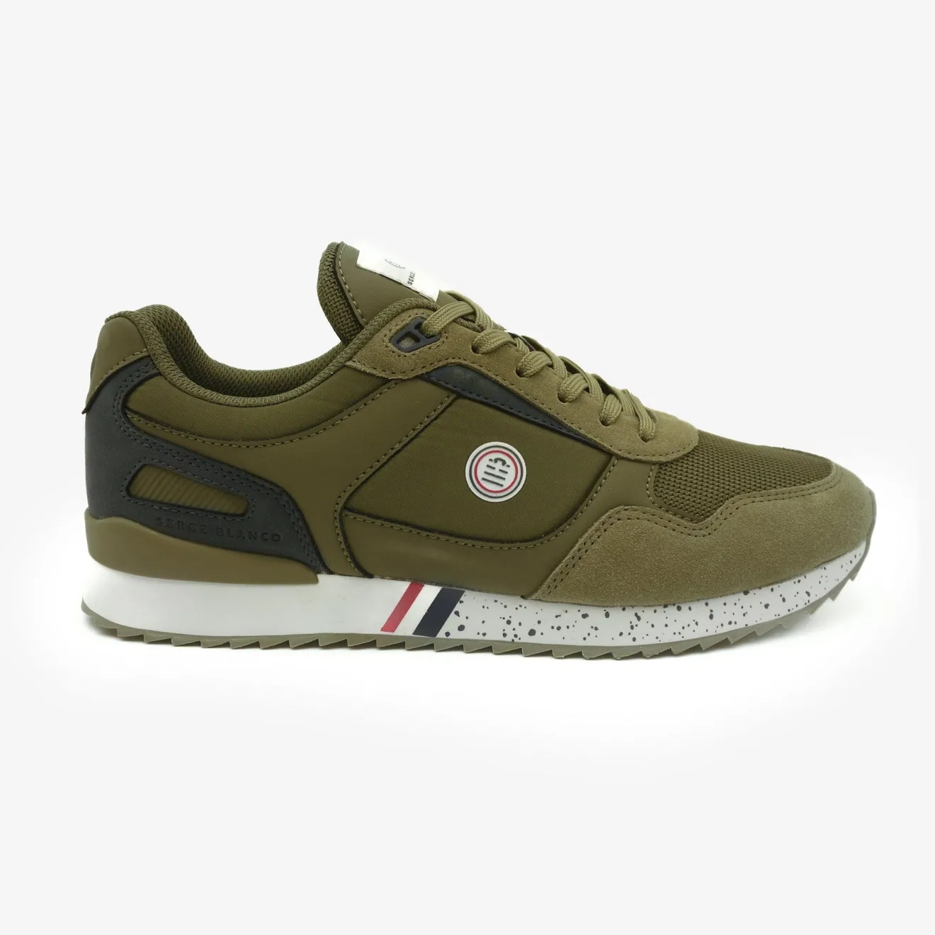 Collection Chamonix>SERGE BLANCO Chamonix teak green sneaker NUAGE