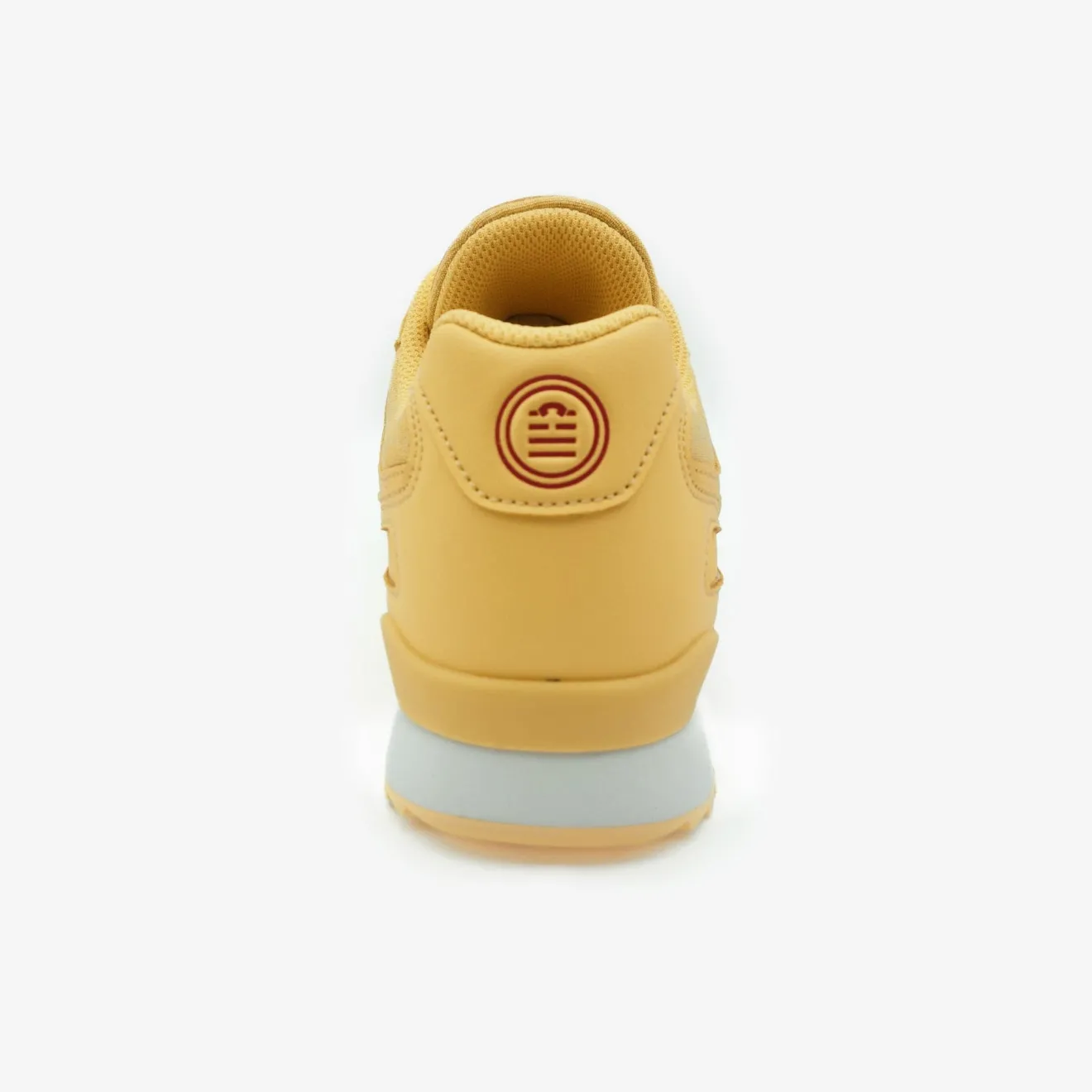 Collection Chamonix>SERGE BLANCO Chamonix vintage canvas sneaker lemon yellow NOIR