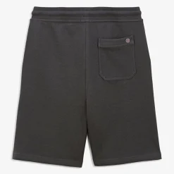 Shorts & Bermudas>SERGE BLANCO Charcoal gray fleece shorts MILITAIRE