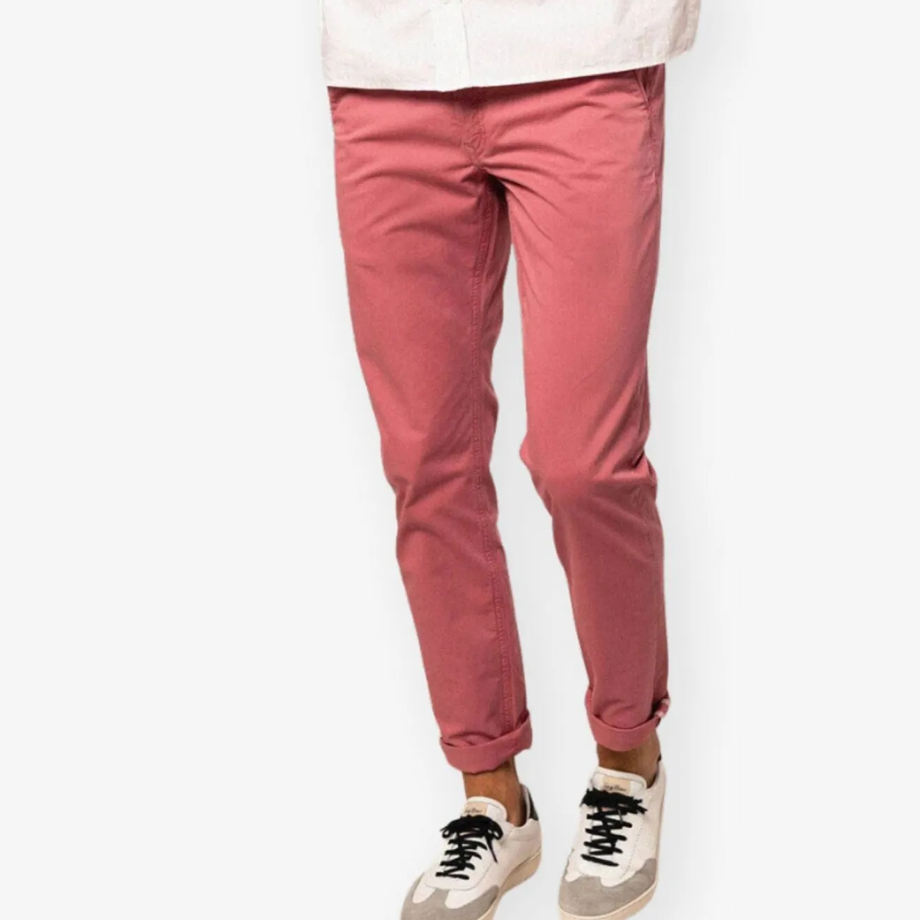 Pantalons>SERGE BLANCO Chino 702 candy NOISETTE