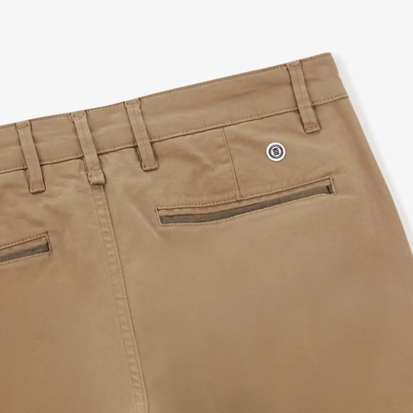 Pantalons>SERGE BLANCO Chino 702 comfort fit beige BLEU INDIGO