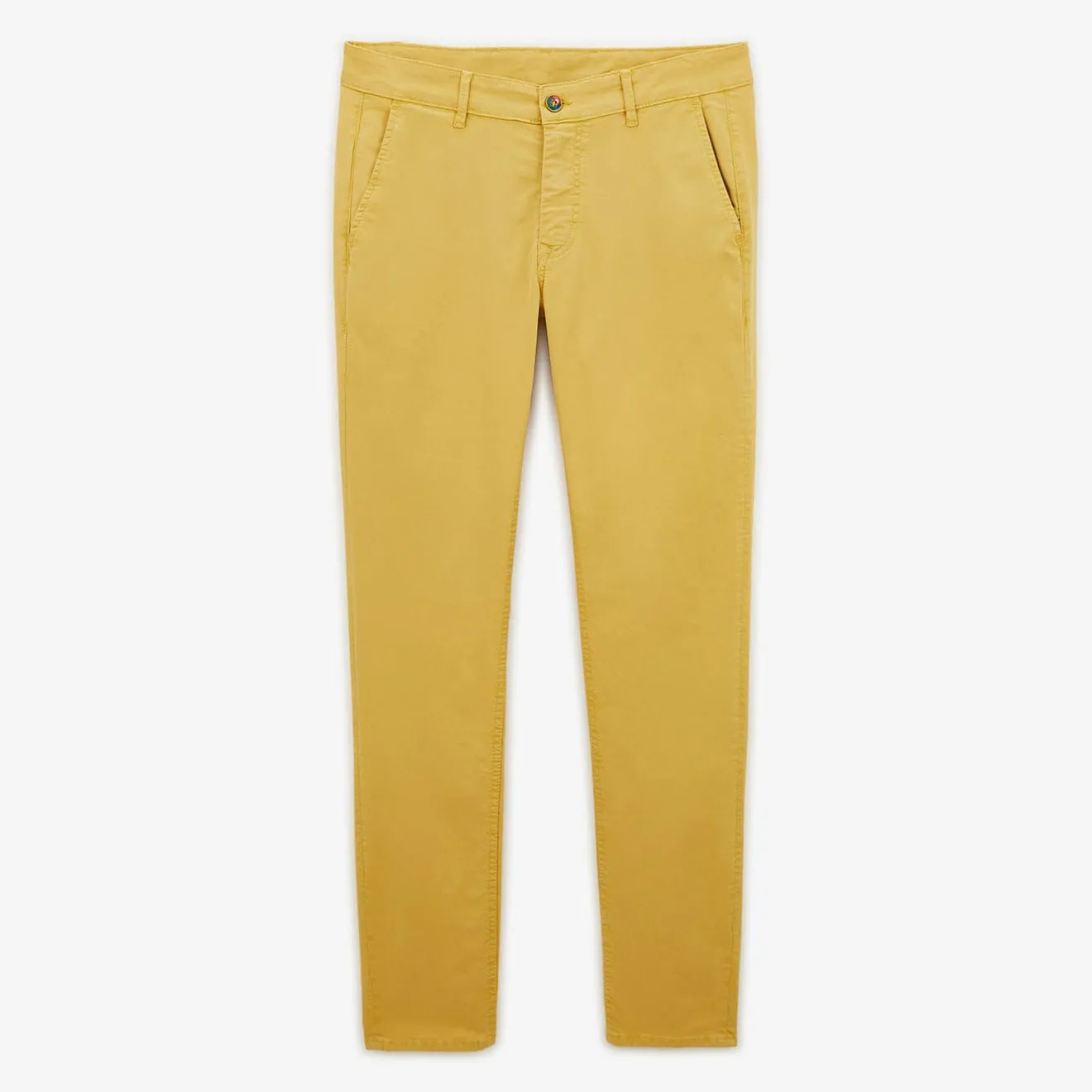 Pantalons>SERGE BLANCO Chino 702 comfort fit gold DENIM