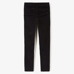 Pantalons>SERGE BLANCO Chino 702 comfort in black velvet MASTIC