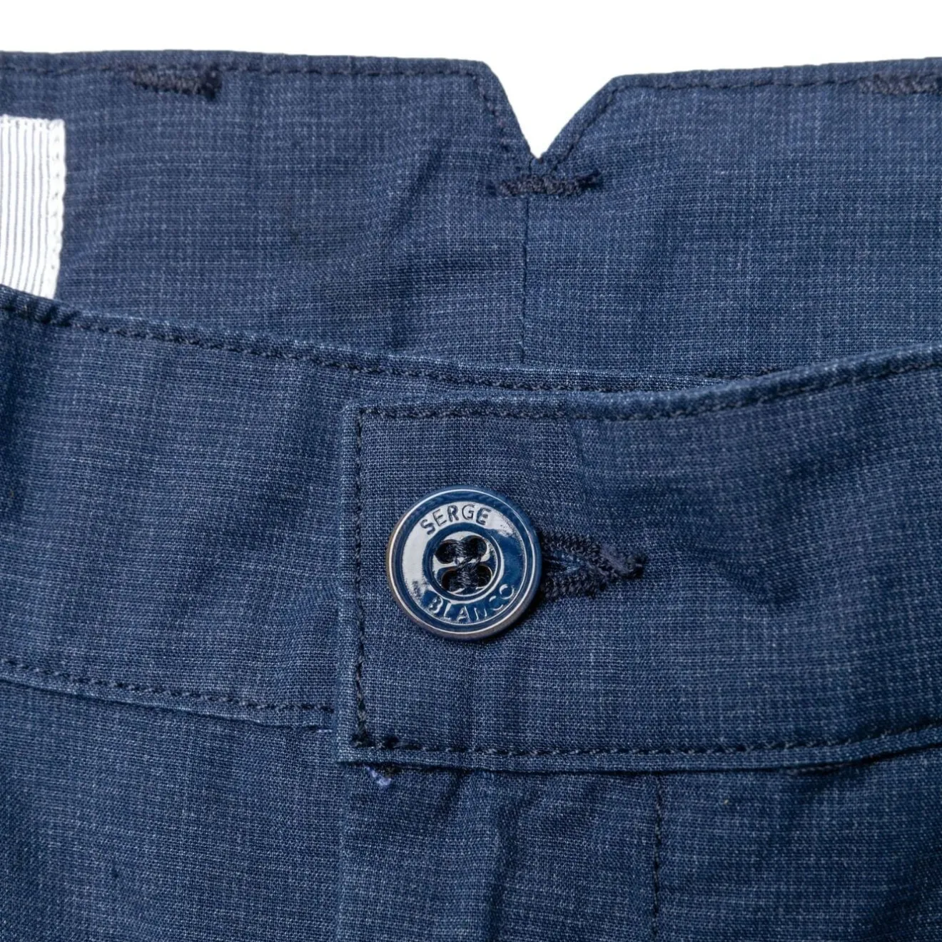 Pantalons>SERGE BLANCO Chino 707 indigo NOISETTE