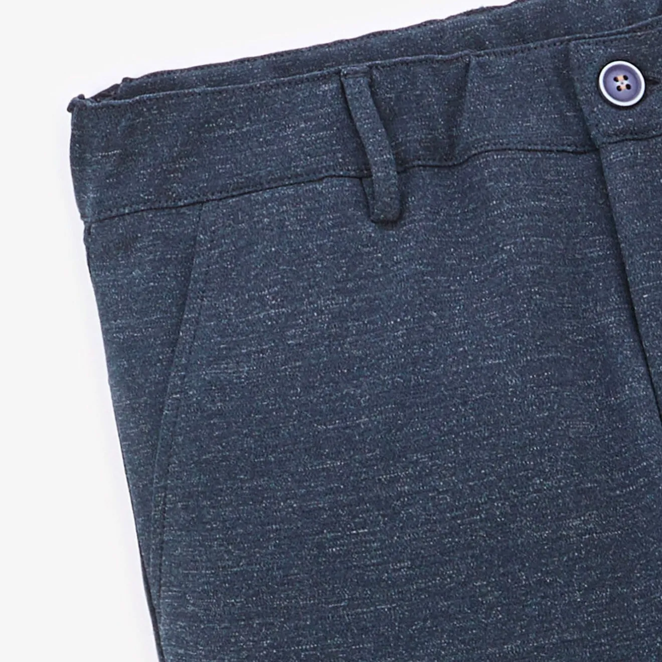 Pantalons>SERGE BLANCO Chino 736 navy blue mottled BEIGE