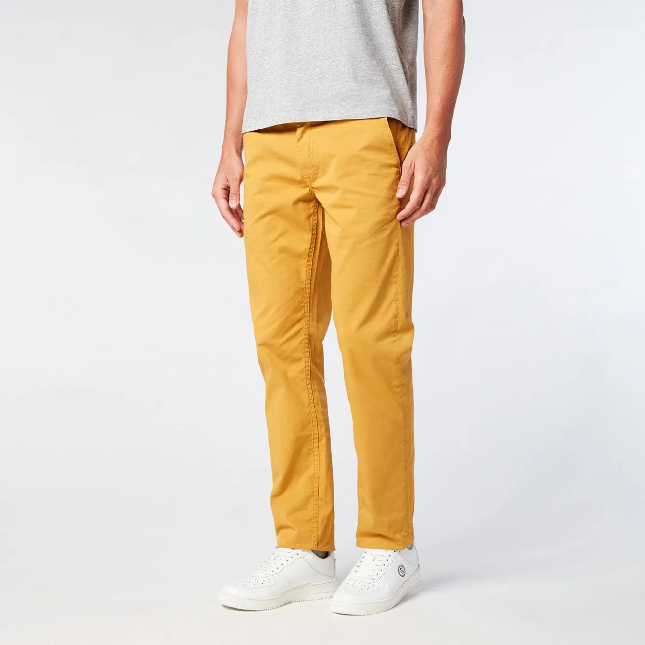 Pantalons>SERGE BLANCO Chinos 702 yellow comfort fit cut NOIR
