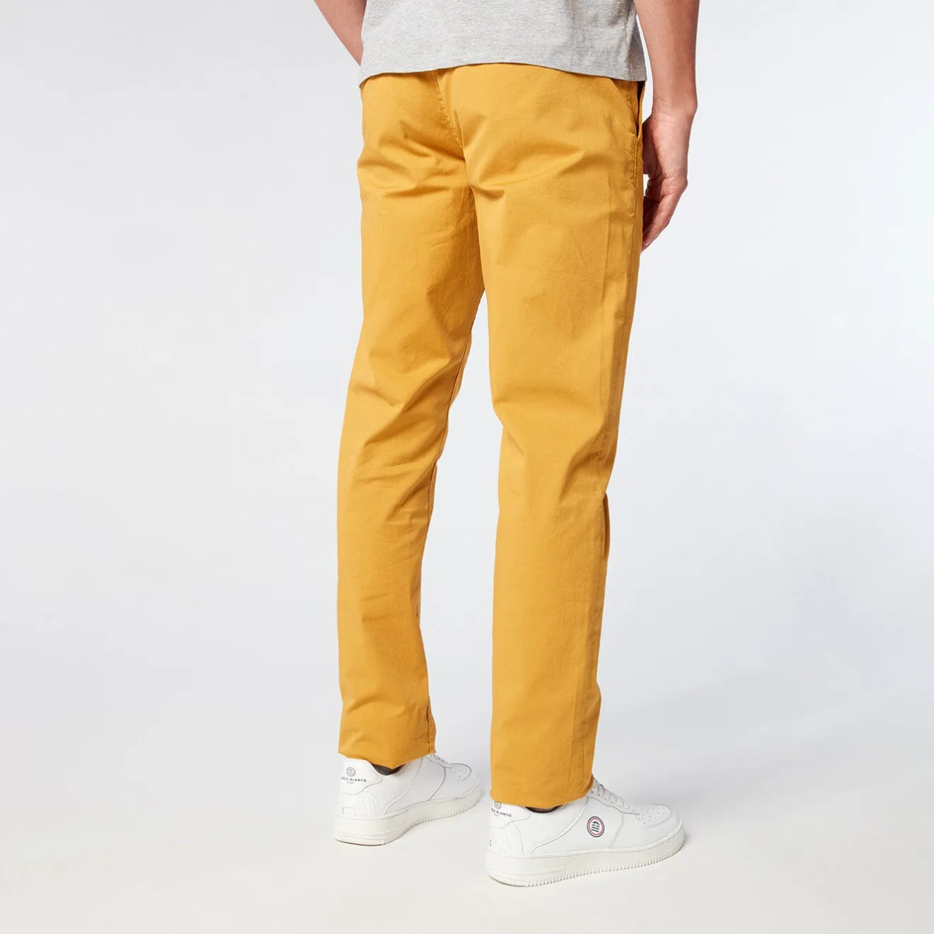 Pantalons>SERGE BLANCO Chinos 702 yellow comfort fit cut NOIR
