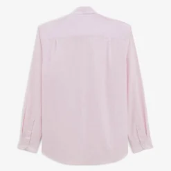 Chemises>SERGE BLANCO Clément shirt in pink gingham checks MASTIC