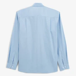 Chemises>SERGE BLANCO Comfort sky poplin shirt BLANC