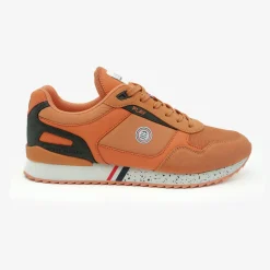 Collection Chamonix>SERGE BLANCO Coral orange Chamonix sneaker TECK