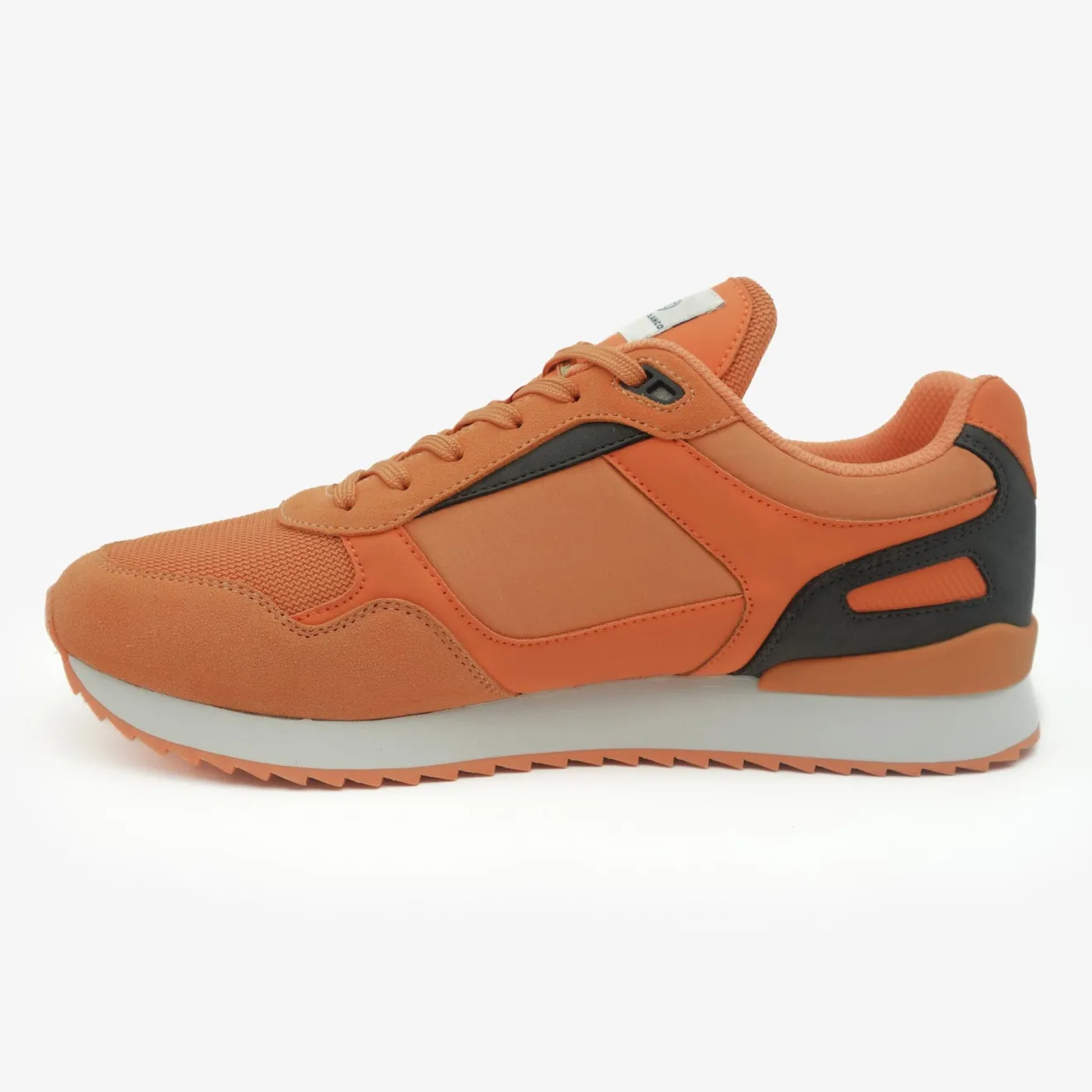 Collection Chamonix>SERGE BLANCO Coral orange Chamonix sneaker TECK